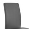 Armen Living Amanda Contemporary Side Chair in Gray Faux Leather and Chrome Finish, PK2 LCAMSIGR - alternate 8